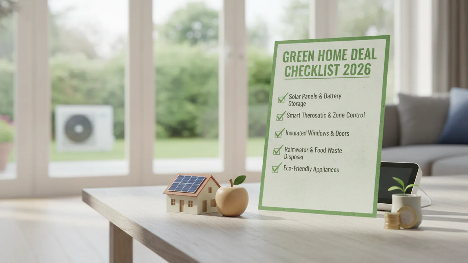 Best Green Home Deal Checklist 2026 | Magneteco