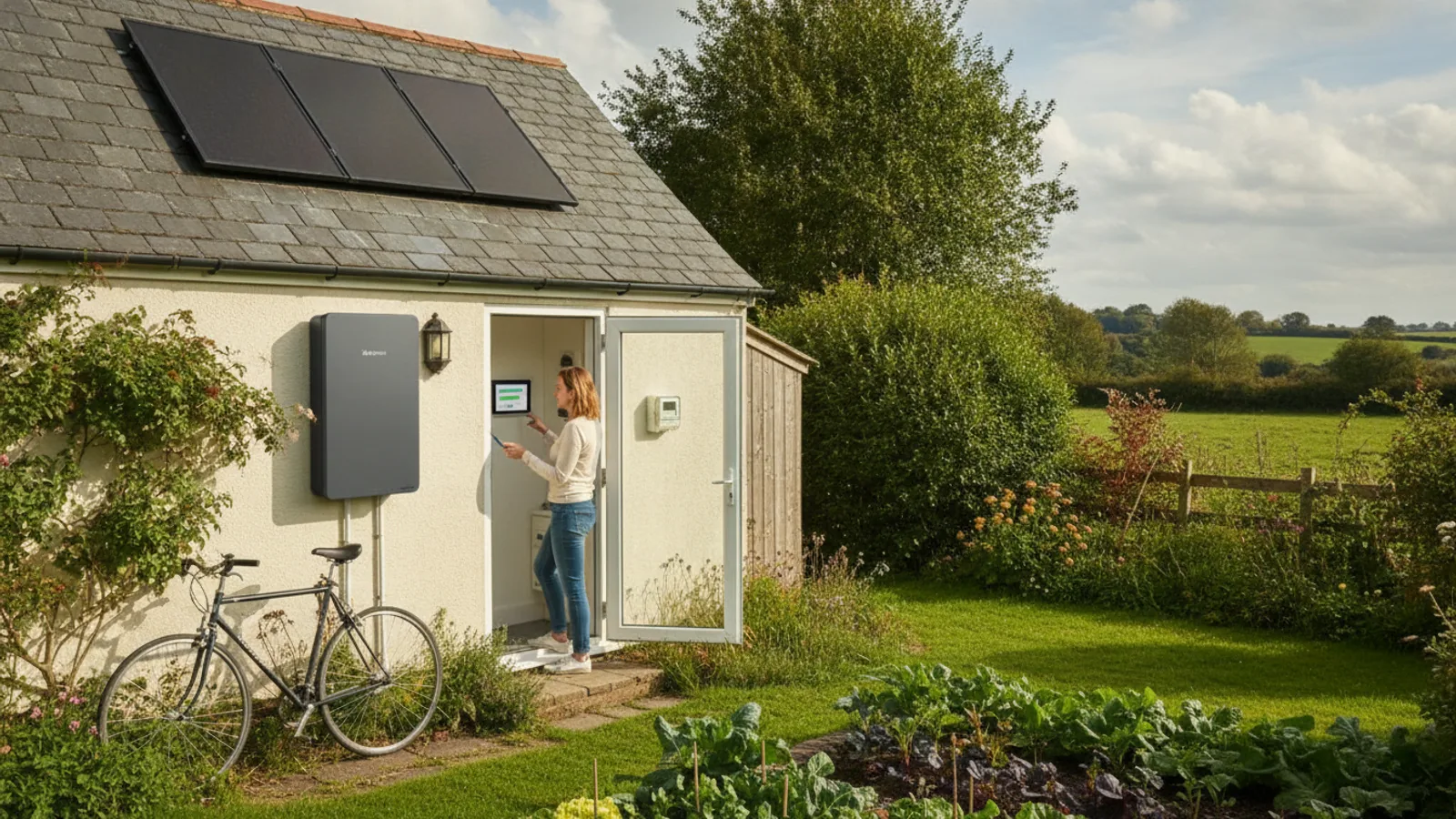 Solar Battery Storage For Small Homes | Magneteco